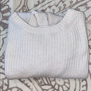 hollister | cropped knitted sweater
